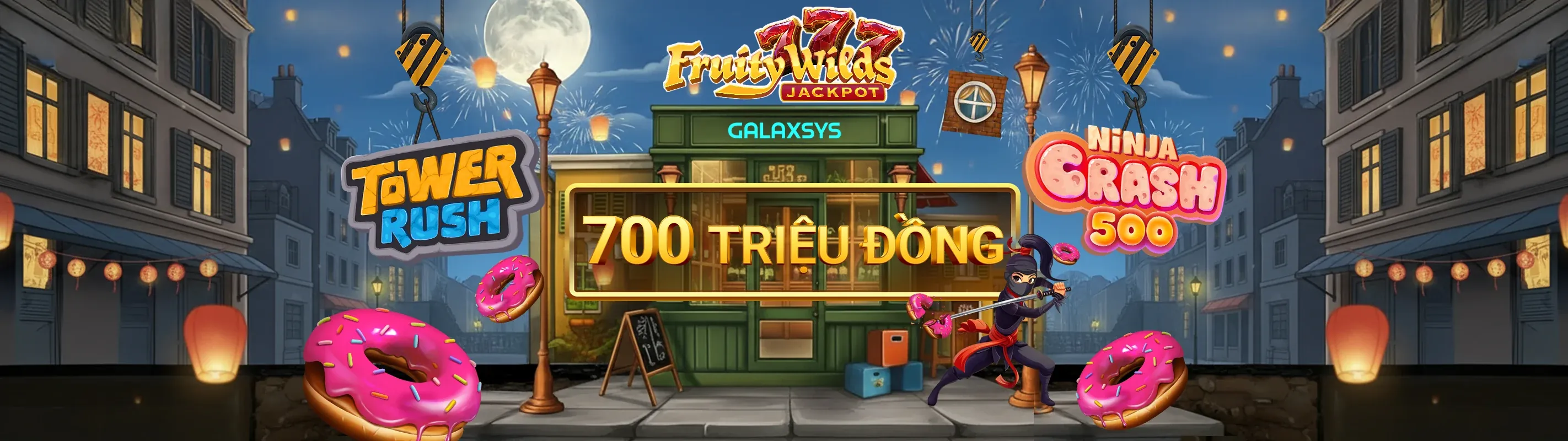 Hình ảnh chính Win58 Nổ Hũ với các biểu tượng jackpot và tiền thưởng